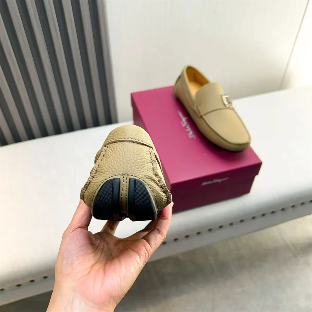 Men's shoes 💰560 Ferragamo new high-end quality 🔥 black cowhide ➕ cowhide lining size 38-45